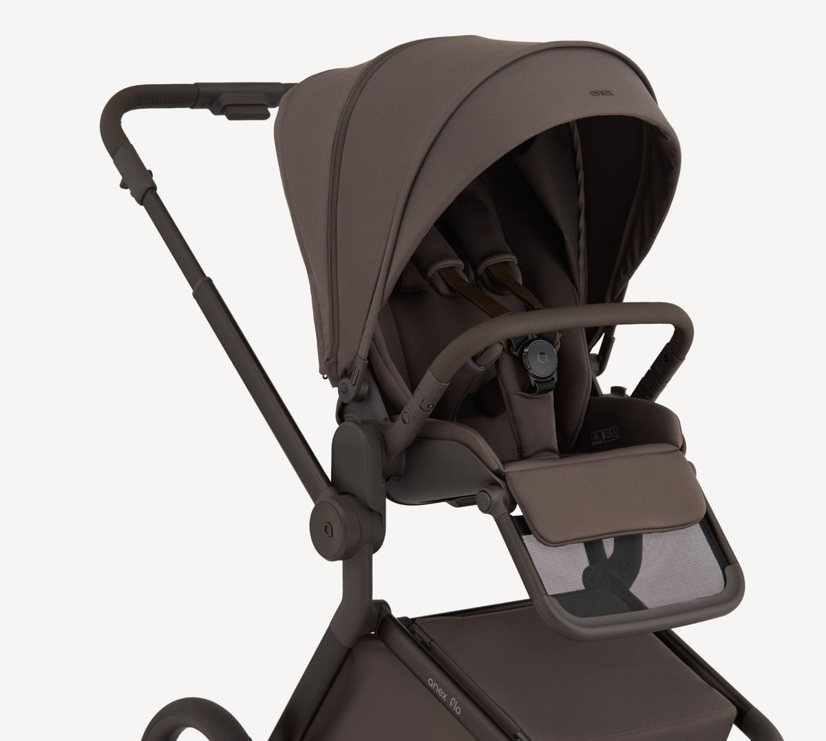 Anex Flo frame and seat unit in Browny