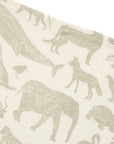 Taubleyjur 70x70 Animals - Olive Green (3pack) - miniplay.is