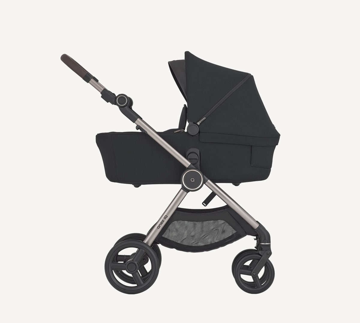 Anex IQ 3-in-1 stroller in Starless
