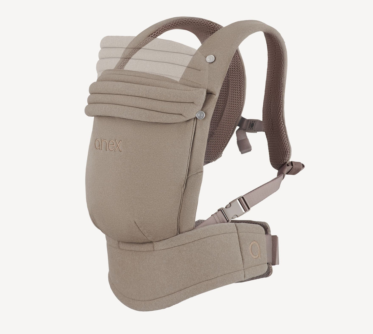 Anex Whiz-hug baby carrier in Mokki
