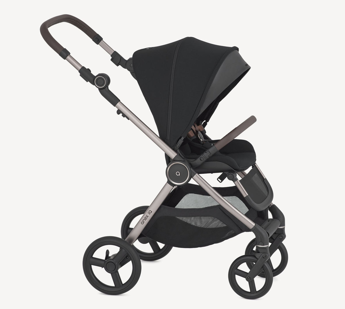 Anex IQ 3-in-1 stroller in Starless