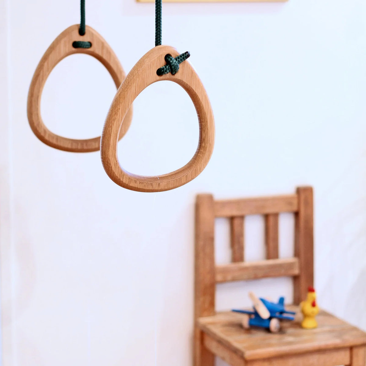 Fimleikahringir - Oak - Græn bönd