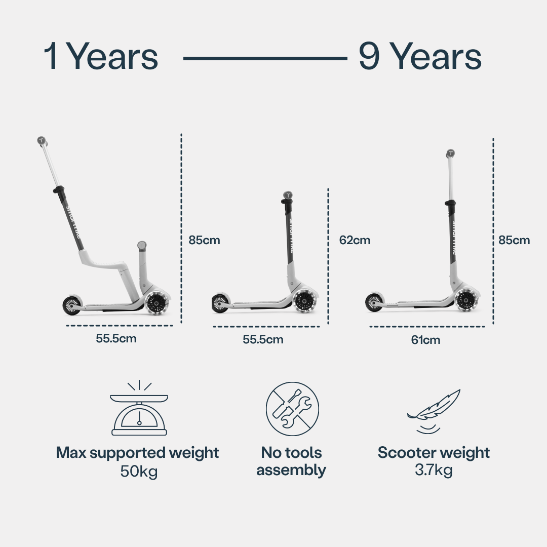 Xtend Mini-Ride - Hvítt - miniplay.is