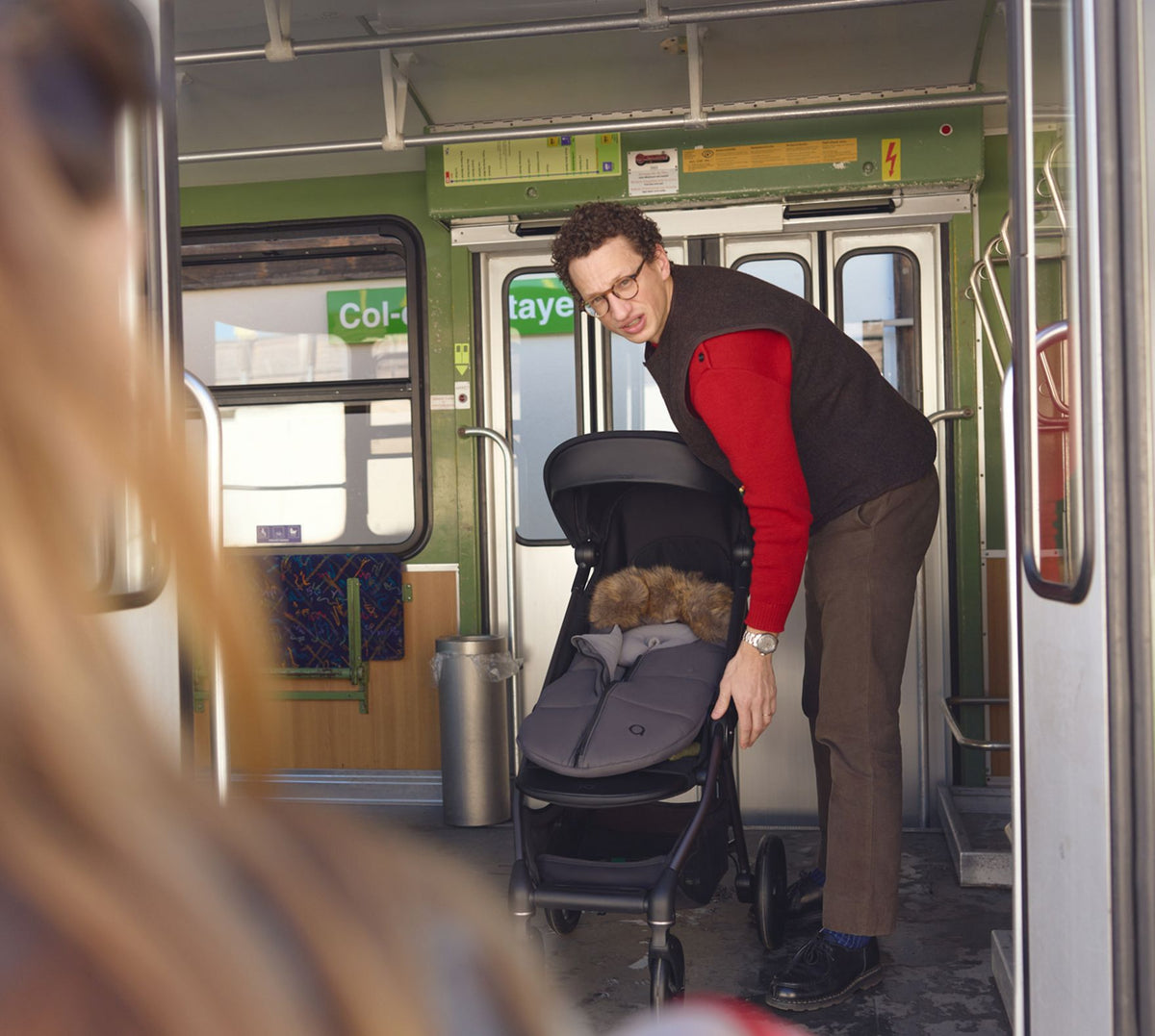 Anex IQ 3-in-1 stroller in Starless