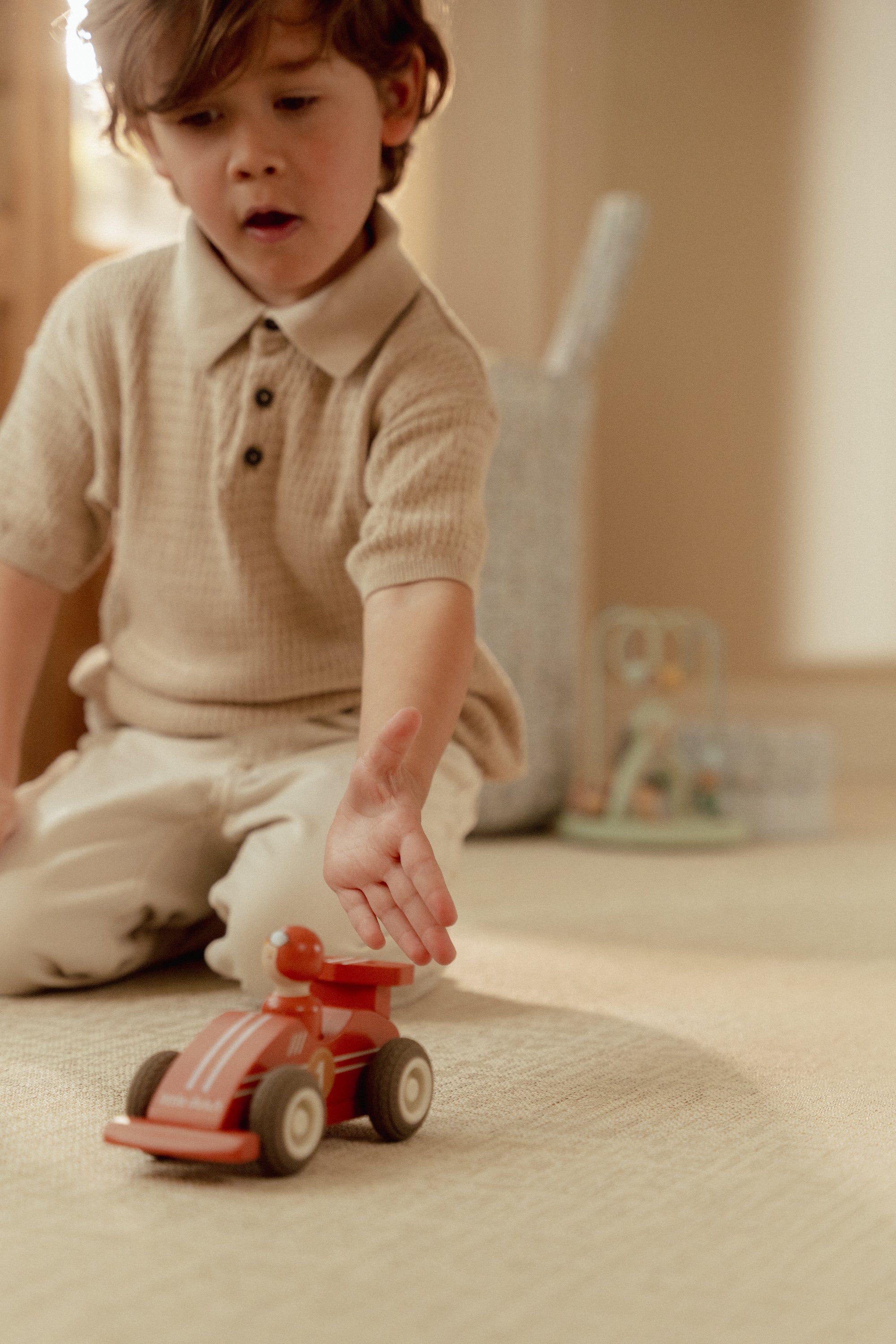 Kappakstursbílar - pullback - miniplay.is