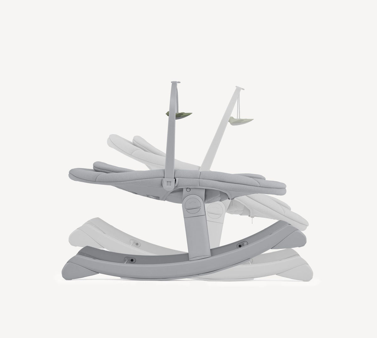 Anex Ozy rocker base in Shade