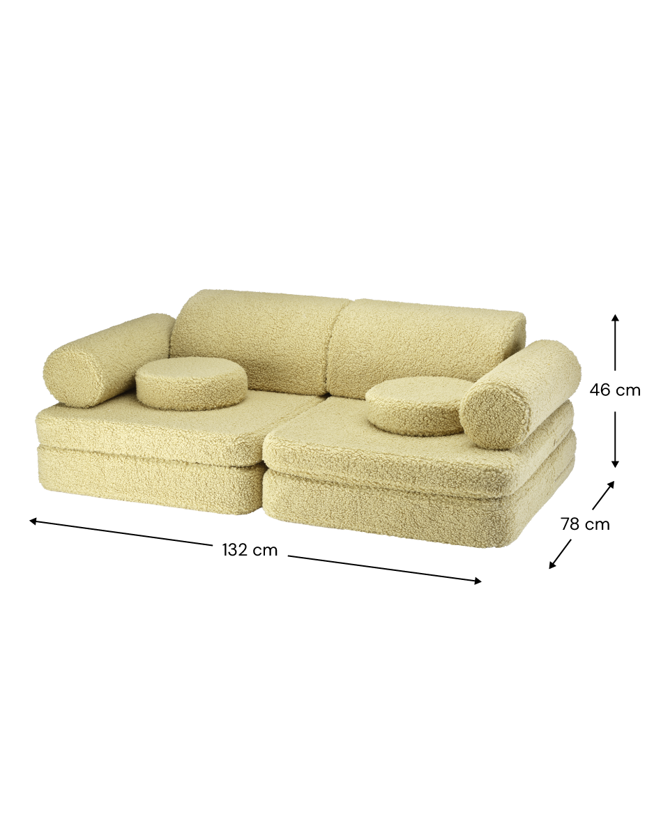 Settee Leiksófi - Matcha