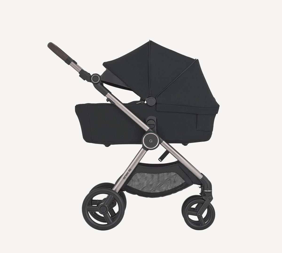 Anex IQ 3-in-1 stroller in Starless