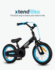 3-in-1 Xtend Balance to Pedal Bike - Blátt - miniplay.is