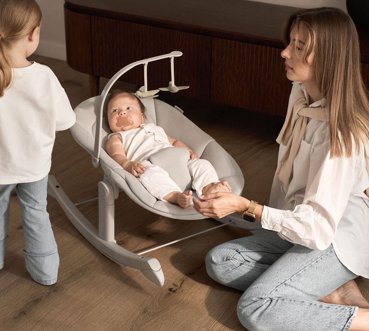 Anex Ozy rocker base in Shade