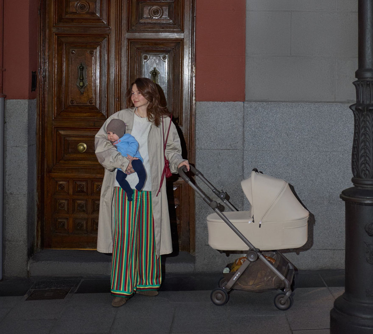 Anex Air-Q carrycot in Vanille